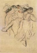 Edgar Degas Three Russian Dancers Germany oil painting artist
